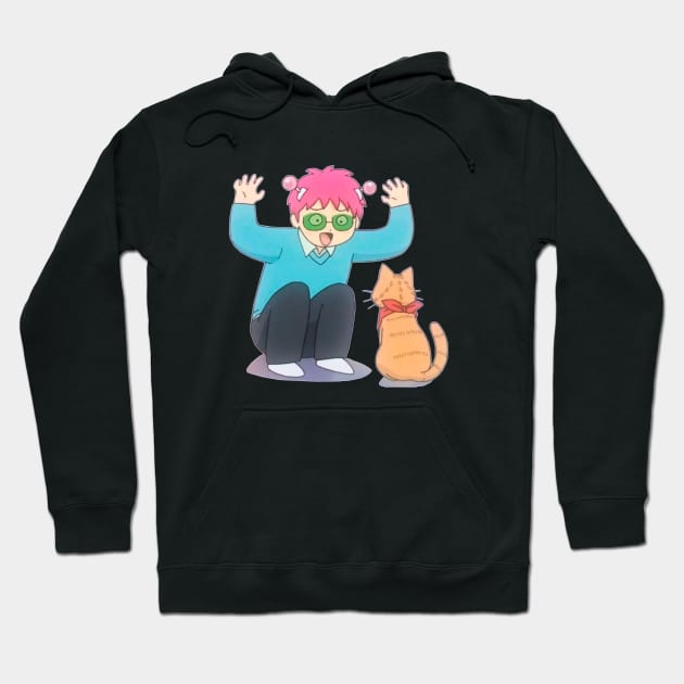 La vida desastrosa de Saiki K Hoodie by uchix